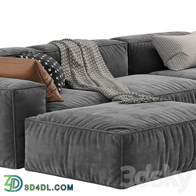 Sofa Ebi Happy Grafit Loft sofa 1 3D Models