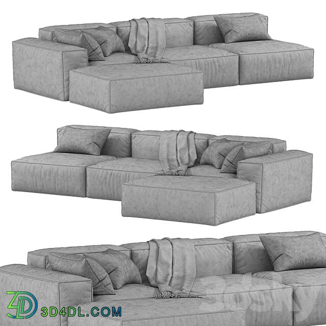 Sofa Ebi Happy Grafit Loft sofa 1 3D Models