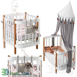 Transforming bed MOMMY LUX happy baby 3D Models 