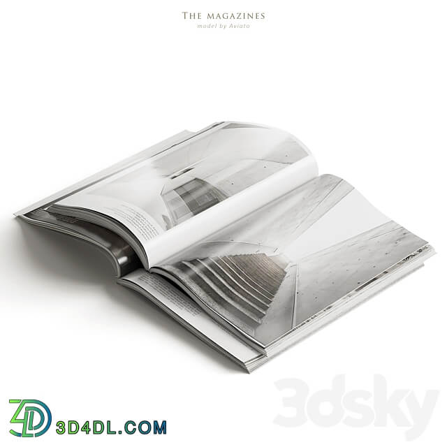 The magazines 3D Models