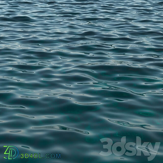 Ocean 3 Liquid 3D Models