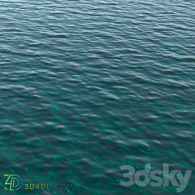 Ocean 3 Liquid 3D Models