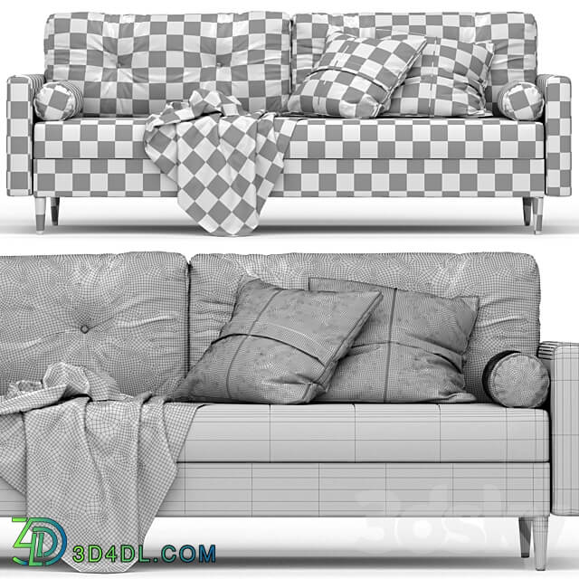 Sofa Numo from divan.ru 3D Models