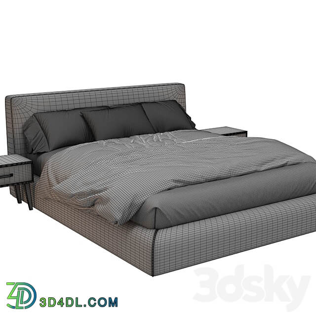 NOBLE By PRADDY Bed 3D Models