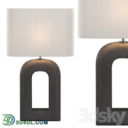 Utopia Large Combed Table Lamp 3D Models 