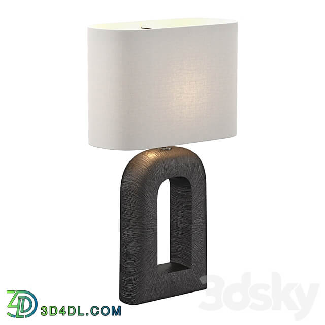 Utopia Large Combed Table Lamp 3D Models