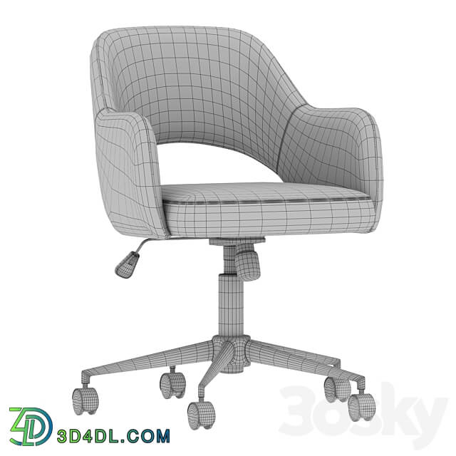 Computer chair Clark by Stoolgroup 3D Models