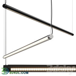 Hay Factor Linear Pendnat Lamp Pendant light 3D Models 