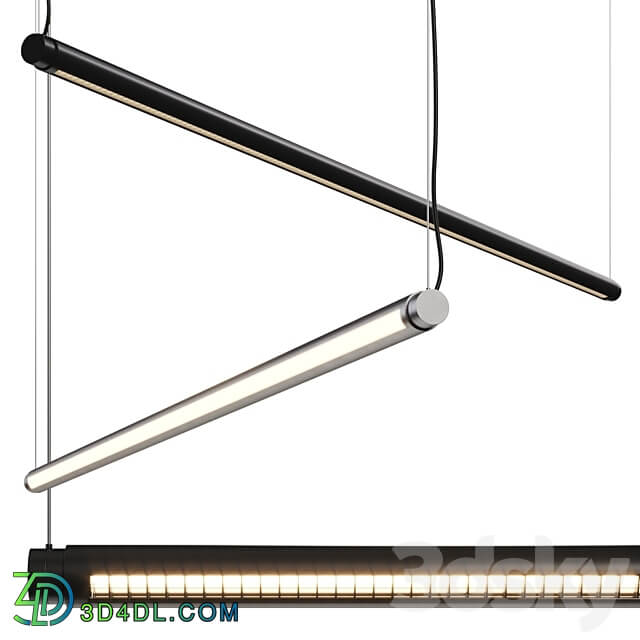 Hay Factor Linear Pendnat Lamp Pendant light 3D Models