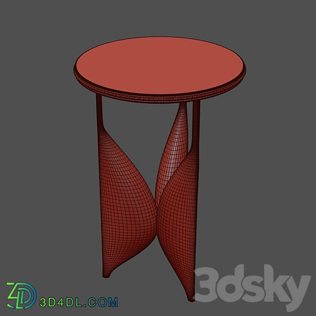 Plumeria side table II 3D Models