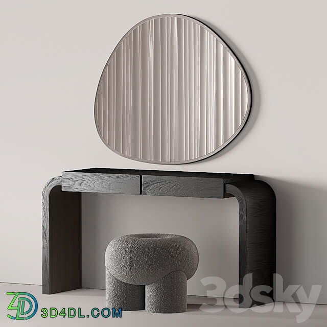 Table Nebo Pouf Ollie Mirror SPOT M 3D Models