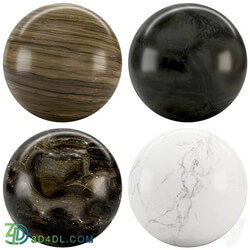 Collection Marble 81 3D Models 