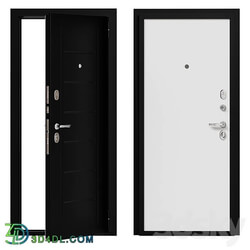 Entrance metal door Bravo 21 3D Models 