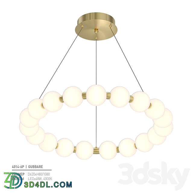 Favorite 4014 6P Pendant light 3D Models