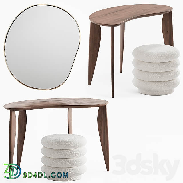 Dressing table Ferm Living 3D Models