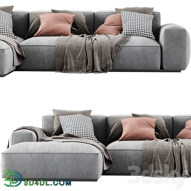 Arflex Marechiaro Sofa Chaise Longue