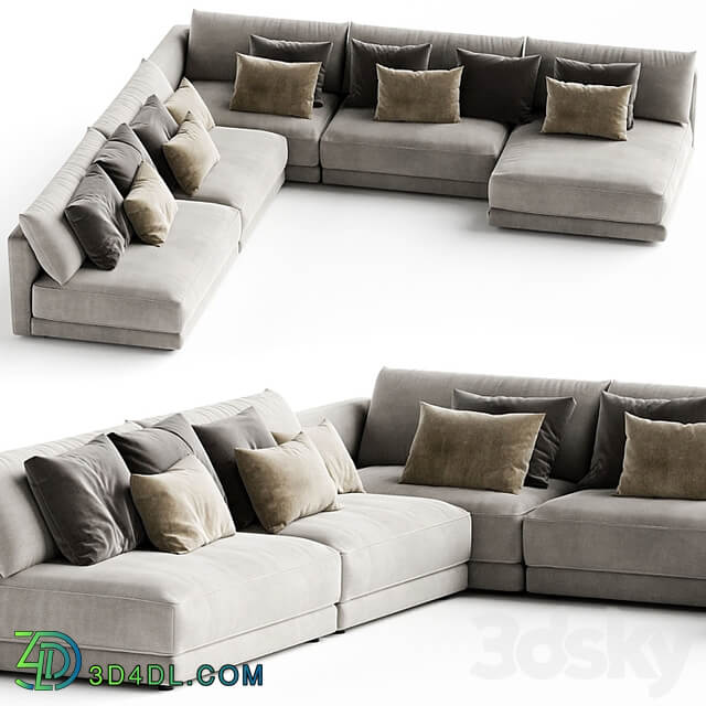 Blanche Katarina Corner Couch Sofa N2