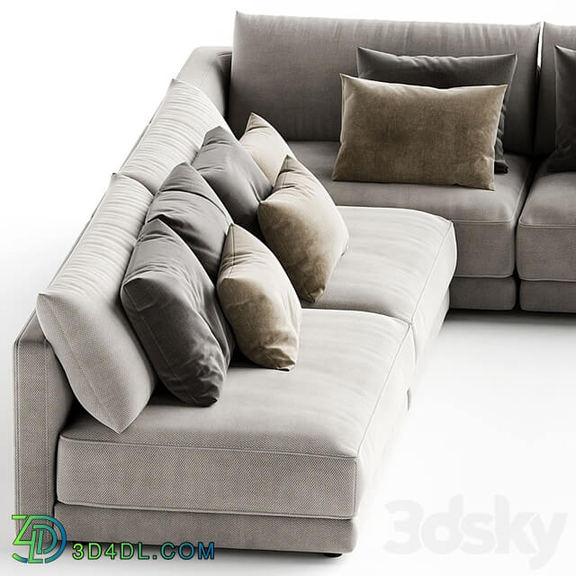 Blanche Katarina Corner Couch Sofa N2