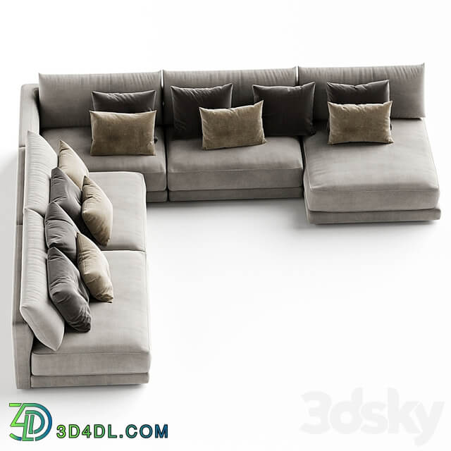 Blanche Katarina Corner Couch Sofa N2