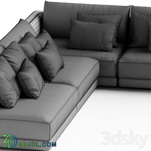 Blanche Katarina Corner Couch Sofa N2