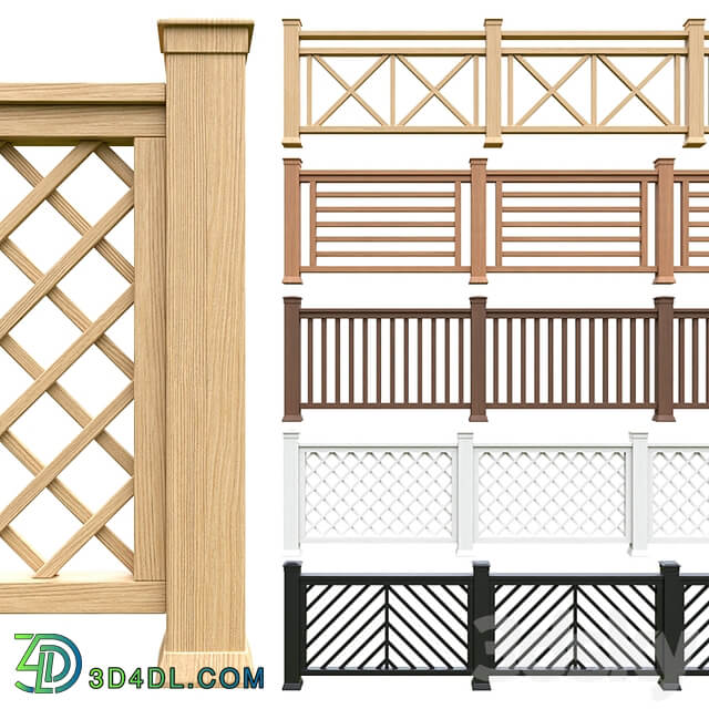 wooden fencing