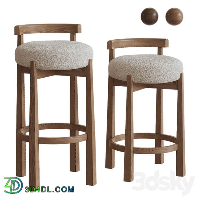 MIREN bar stools by Noho Home in two sizes