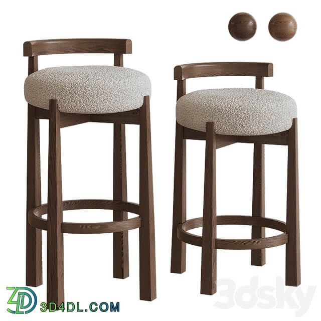 MIREN bar stools by Noho Home in two sizes