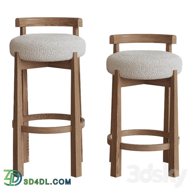 MIREN bar stools by Noho Home in two sizes