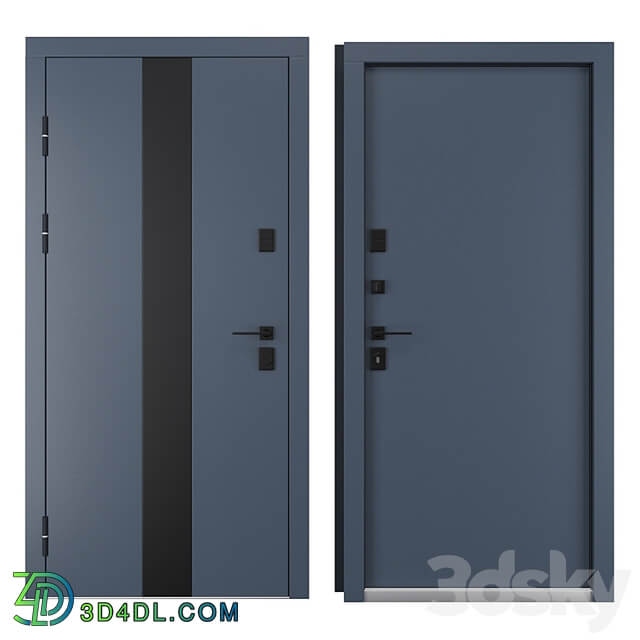 Entrance metal door Olimpia (Abvehr)