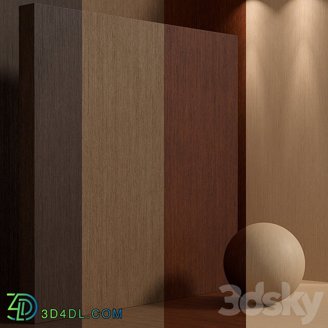 Material wood (seamless) veneer fine set 150