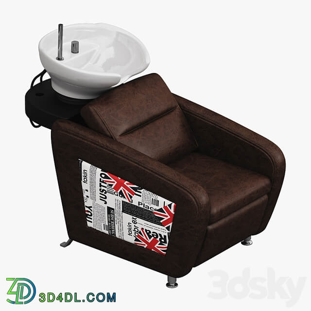 Hairdressing chair for hair washing MADISON