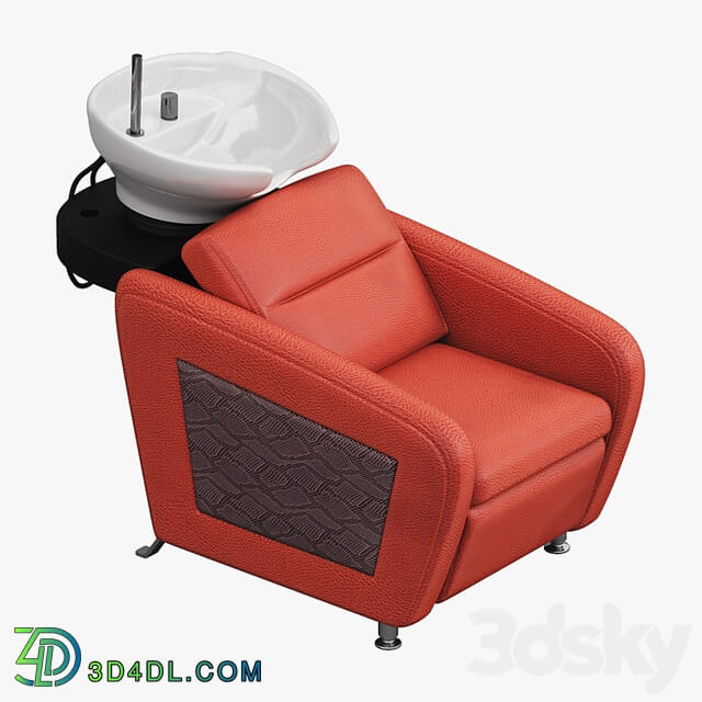 Hairdressing chair for hair washing MADISON