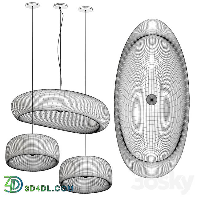 Potcover Clouds Pendant Light