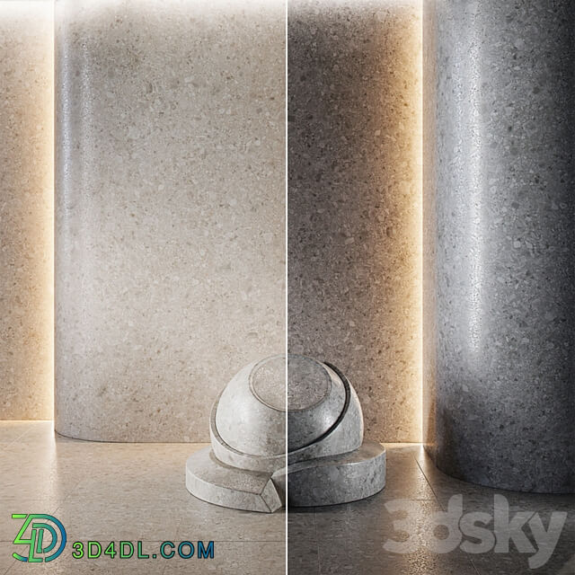 Terrazzo marble set (seamless) | 03