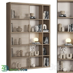 Cabinet with shelves 041 