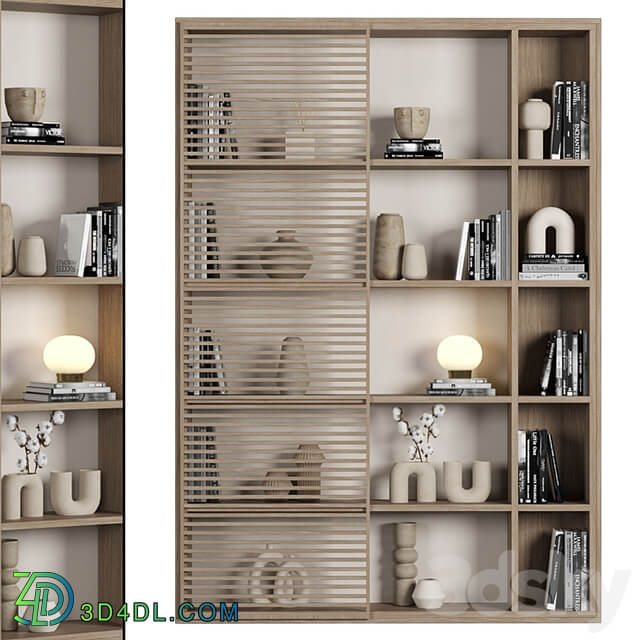 Cabinet with shelves 041