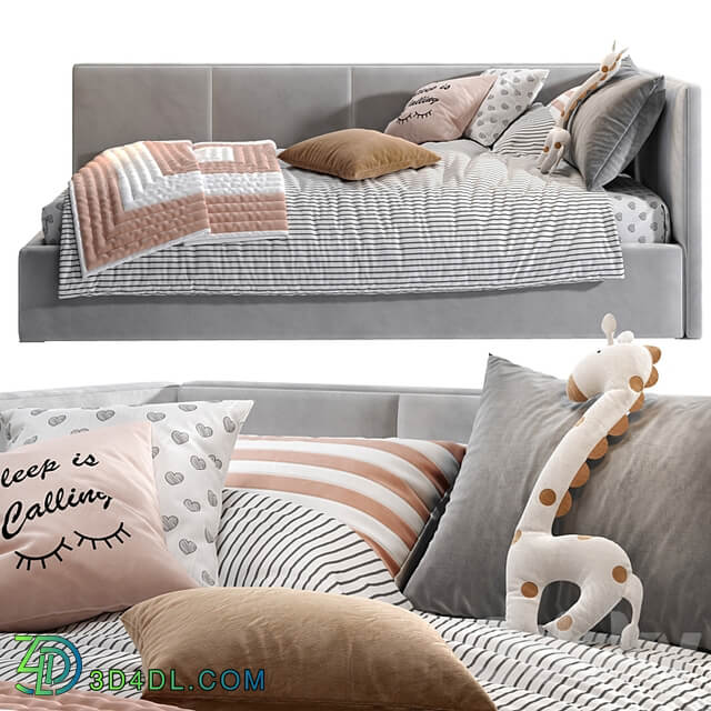 Parfe cushioned Corner bed