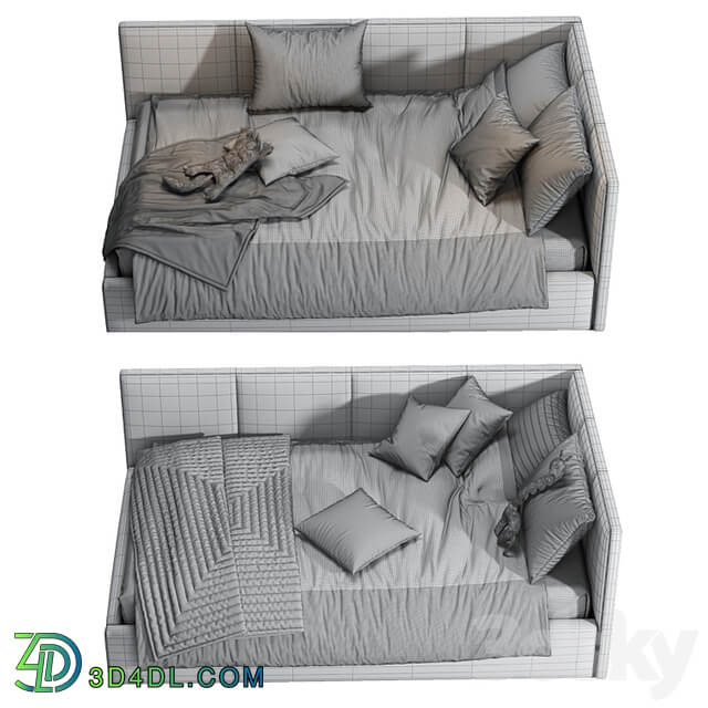 Parfe cushioned Corner bed