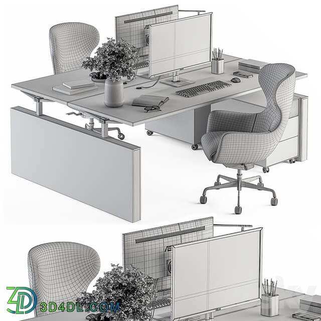 Employee Set Office Furniture 427