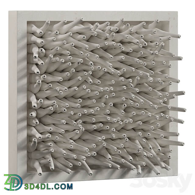 Coral Reef Wall Decoration in frames 2