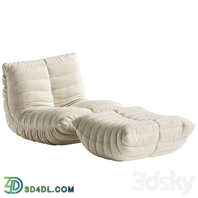 Armless Standard Bean Bag Set