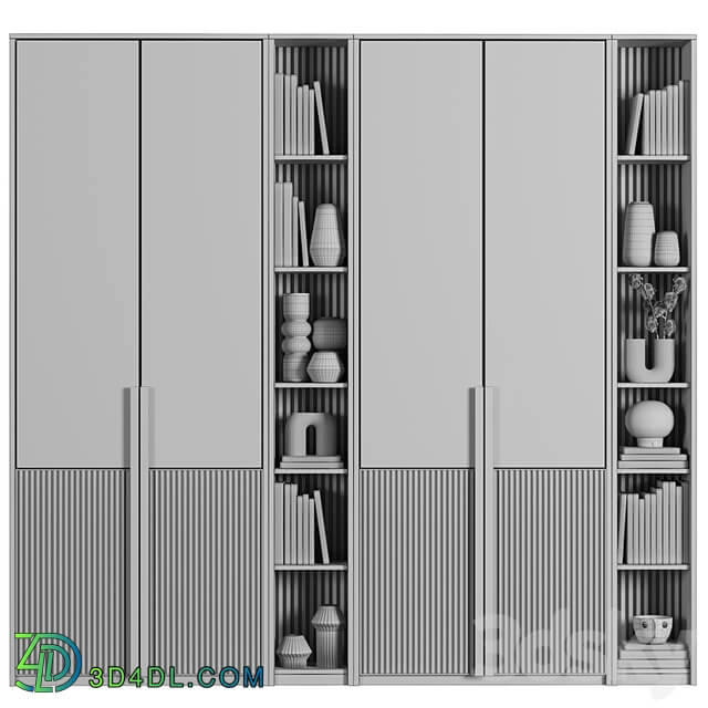 Cabinet with shelves 050