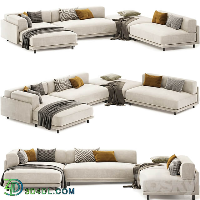 Sunday J Sectional Sofa with Chaise