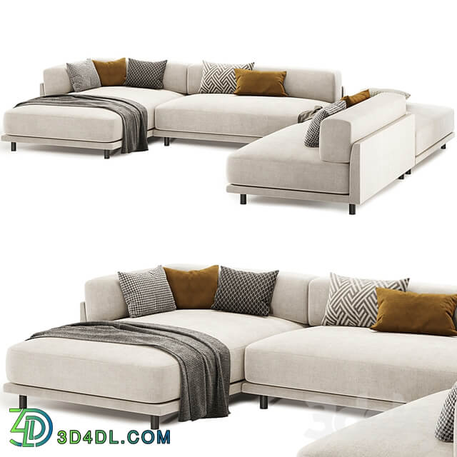 Sunday J Sectional Sofa with Chaise