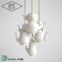 Original BTC Teapot Pendant light 3D Models 