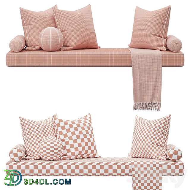 Set of decorative pillows 006