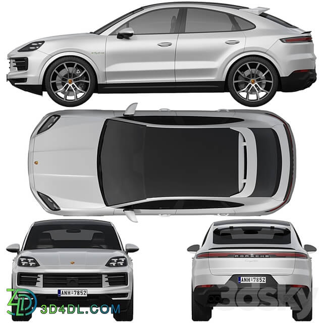 Porsche Cayenne E Hybrid Coupé 2024