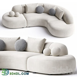 Sofa Eichholtz Sofa Bjorn Boucle Sand 