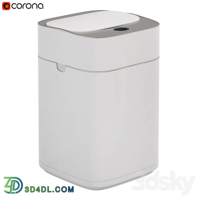 Gallon Touchless Smart Adsorption Trash Can by Joybos