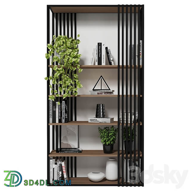 Rack and Bookcase 90